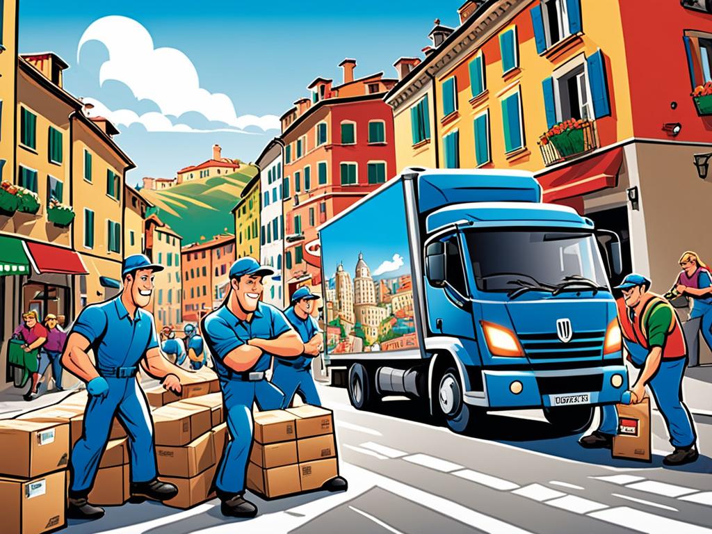 Best shipping companies for relocating from Italy to France